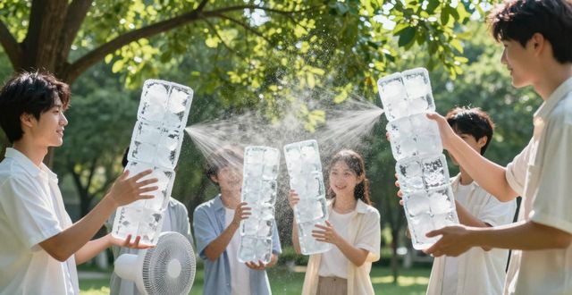 大冰块降温方法_北京东城区夏季防暑降温大冰块_大冰块户外活动使用时长